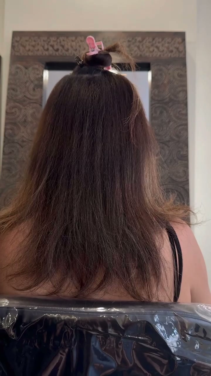 Avelen Lengths custom hair extension result in New York City